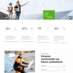 Site completo para Empresas de Energia Solar