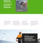 Site completo para Empresas de Energia Solar