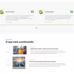 Site completo para Empresas de Energia Solar