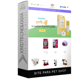 Complete website for Pet Shop