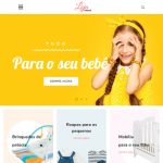 Site completo para Loja Infantil